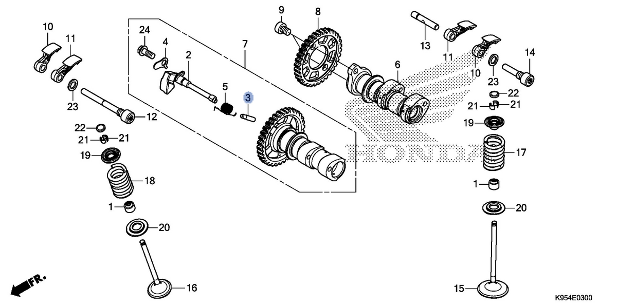 Honda OEM part 14104-K95-A20