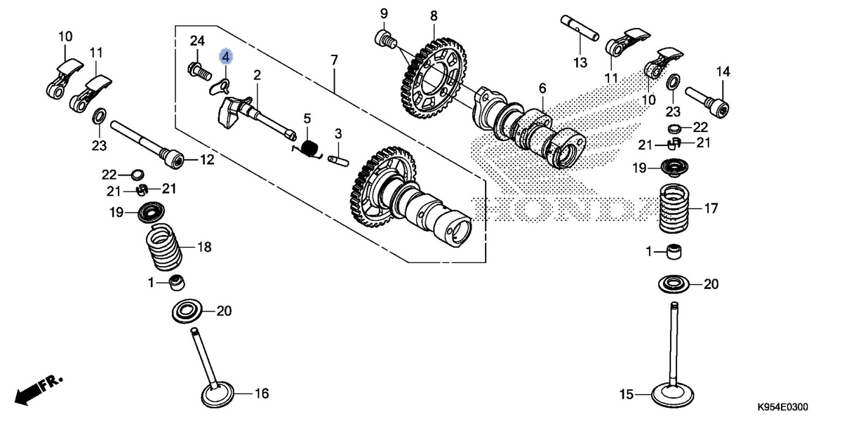 Honda OEM part 14105-K95-A20