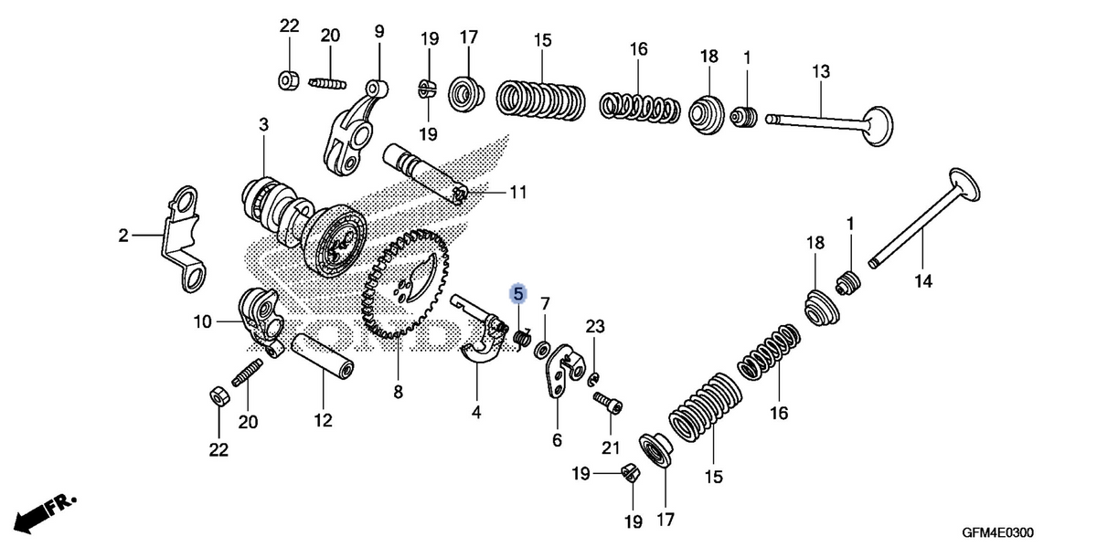 Honda OEM part 14106-GFM-900