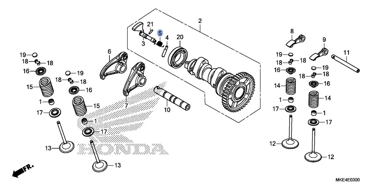 Honda OEM part 14106-MKE-A00