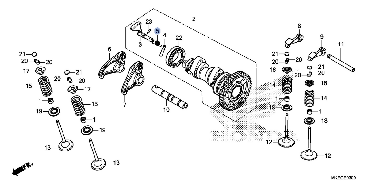 Honda OEM part 14106-MKE-A70