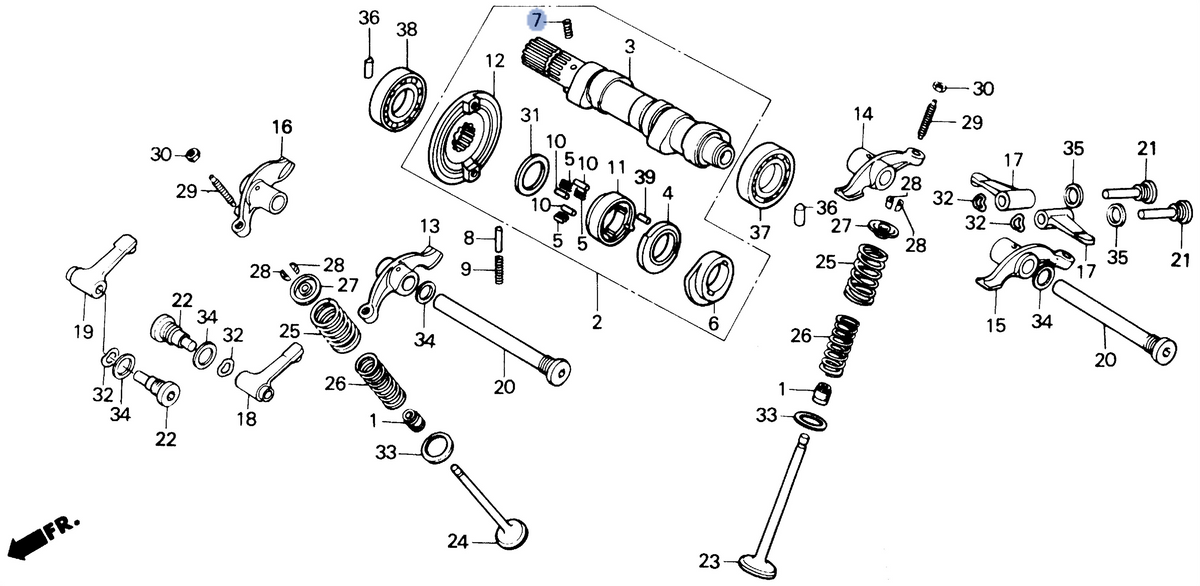 Honda OEM part 14106-MN1-670