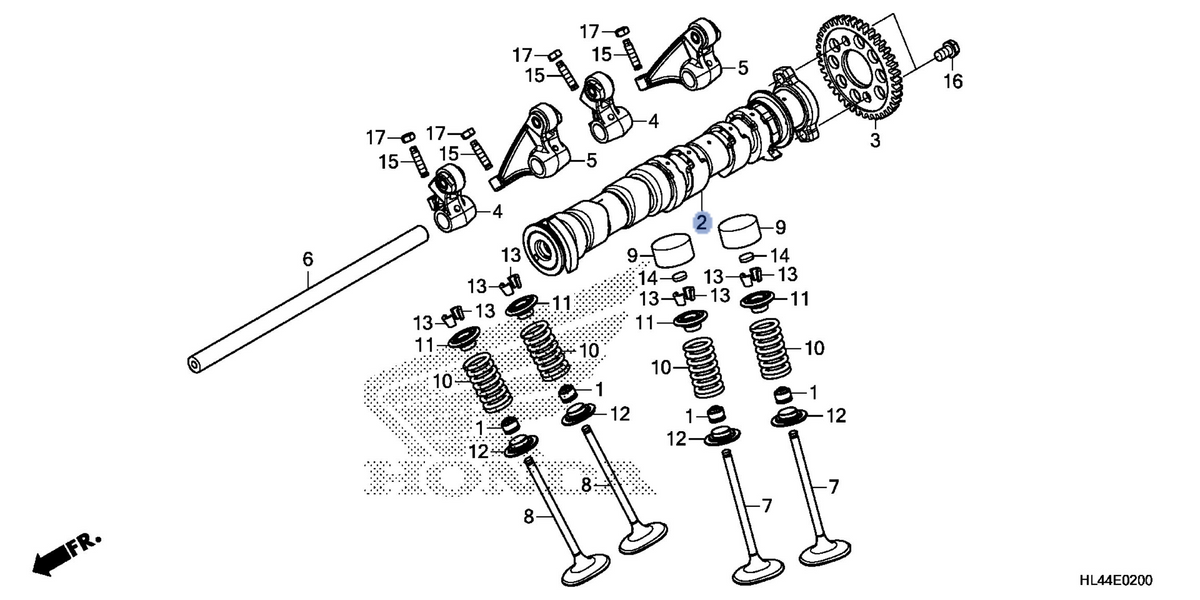 Honda OEM part 14110-HL4-010