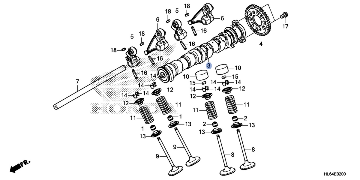 Honda OEM part 14110-HL6-A02