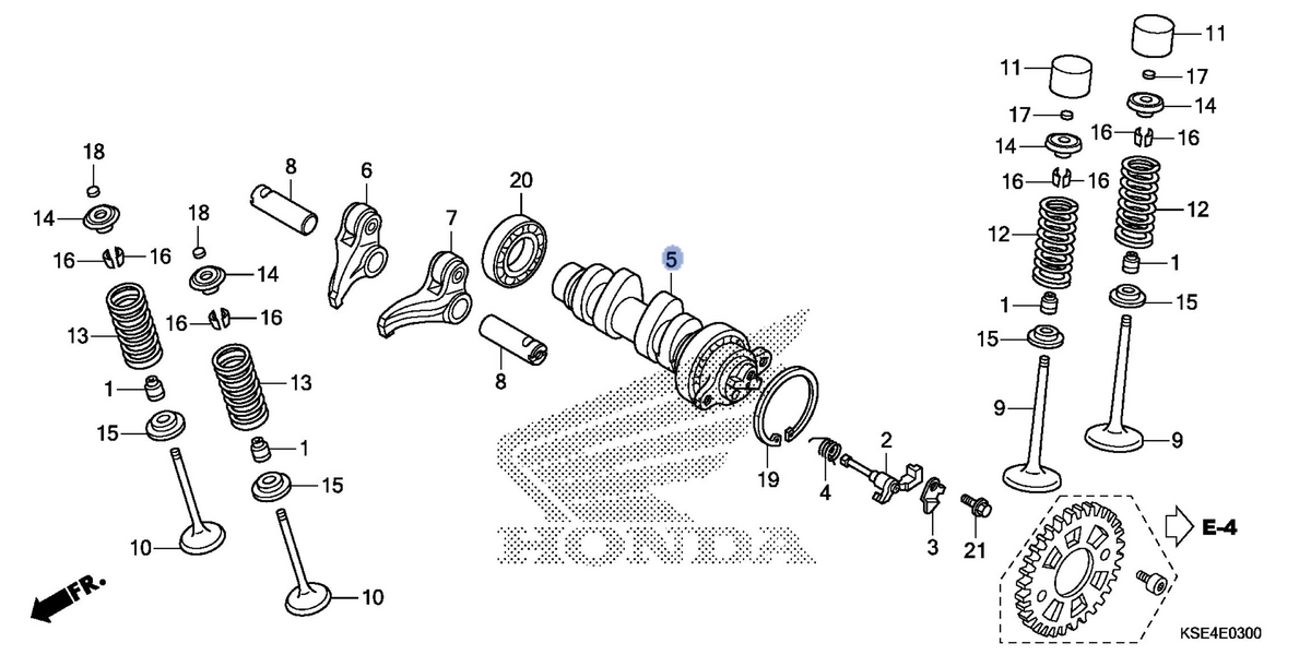 Honda OEM part 14110-KSE-A70
