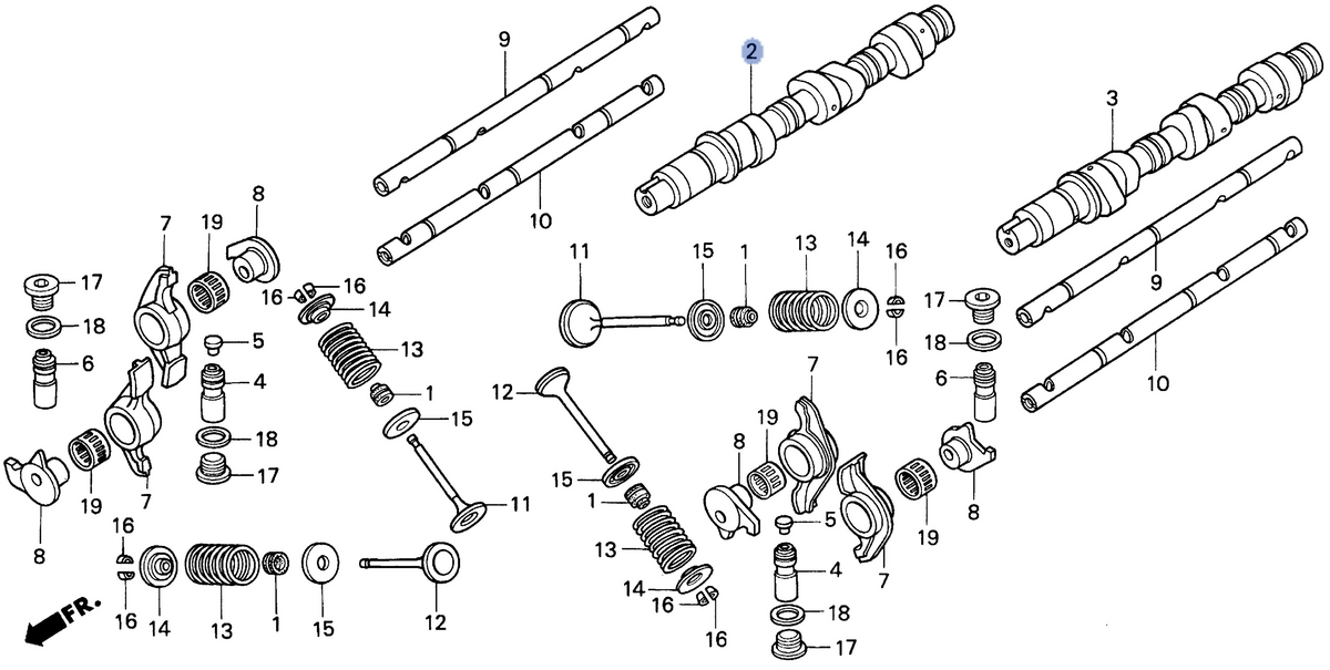 Honda OEM part 14110-MAM-A60