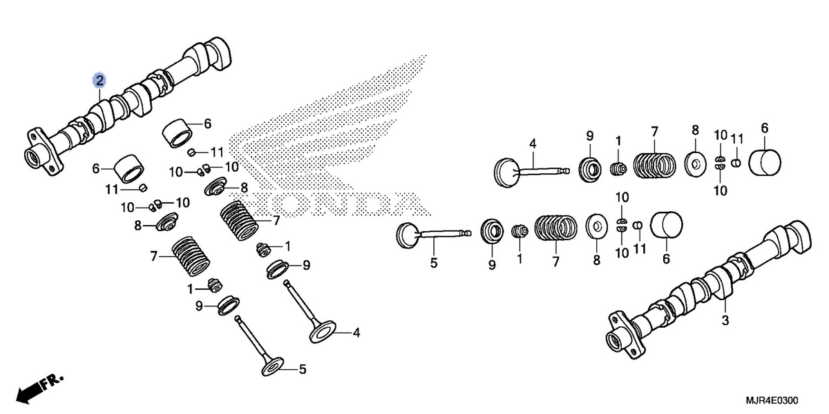 Honda OEM part 14110-MCA-780
