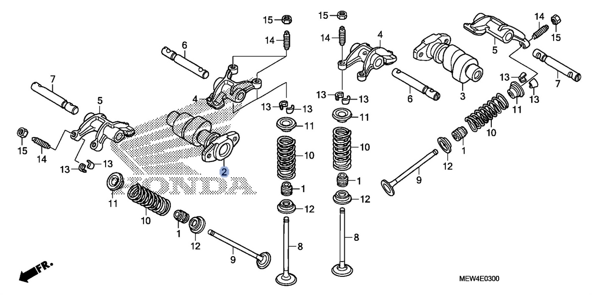 Honda OEM part 14110-MEW-920