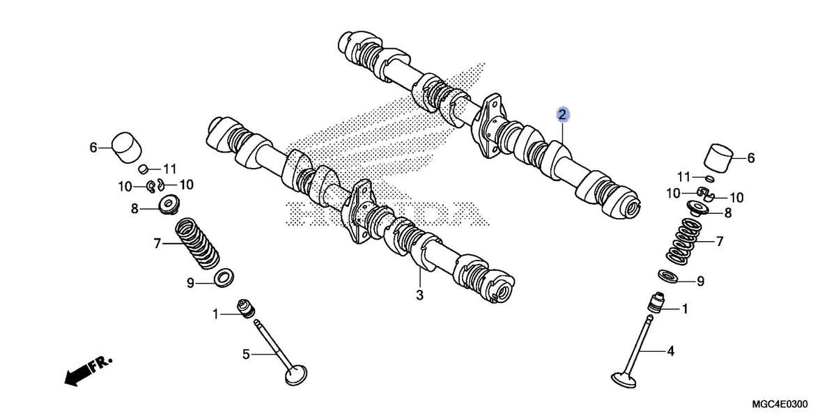 Honda OEM part 14110-MGC-000