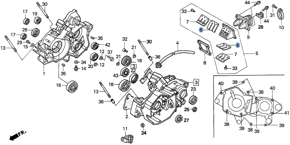 Honda OEM part 14111-KZ4-J11