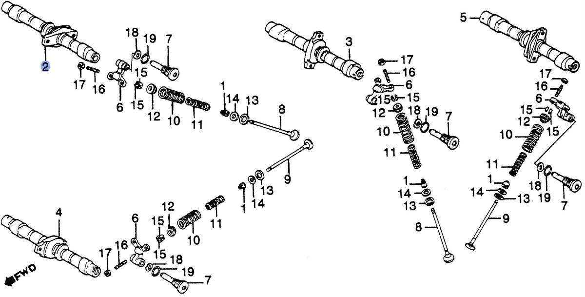 Honda OEM part 14111-MB2-305