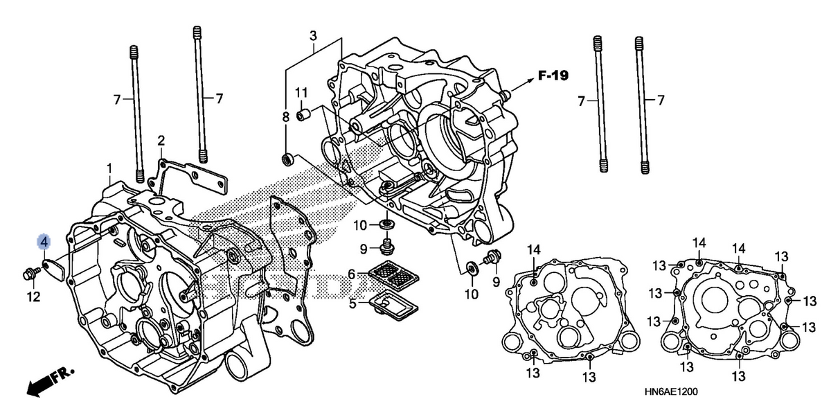 Honda OEM part 14115-HM8-000