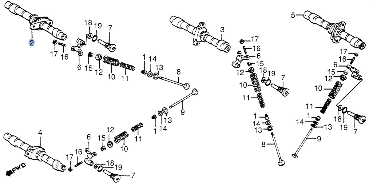 Honda OEM part 14119-MB0-305