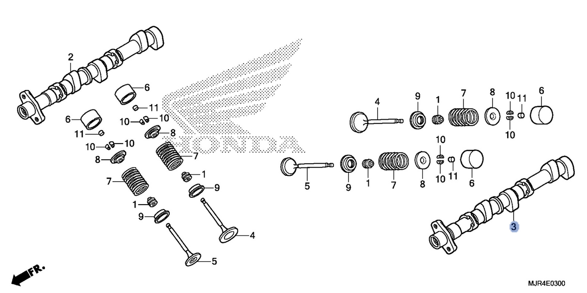 Honda OEM part 14120-MCA-780
