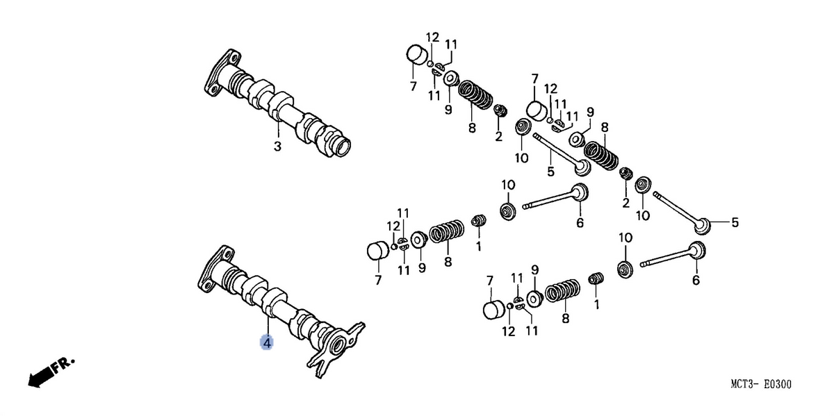 Honda OEM part 14120-MCT-000