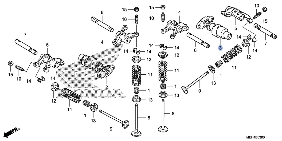 Honda OEM part 14120-MEH-000