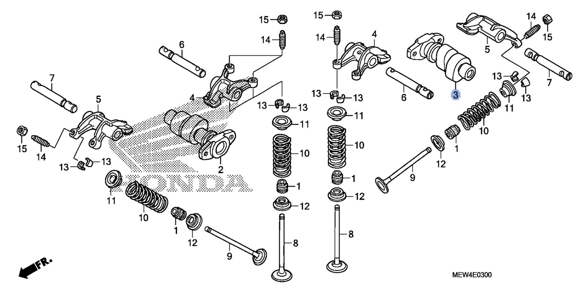 Honda OEM part 14120-MEW-920