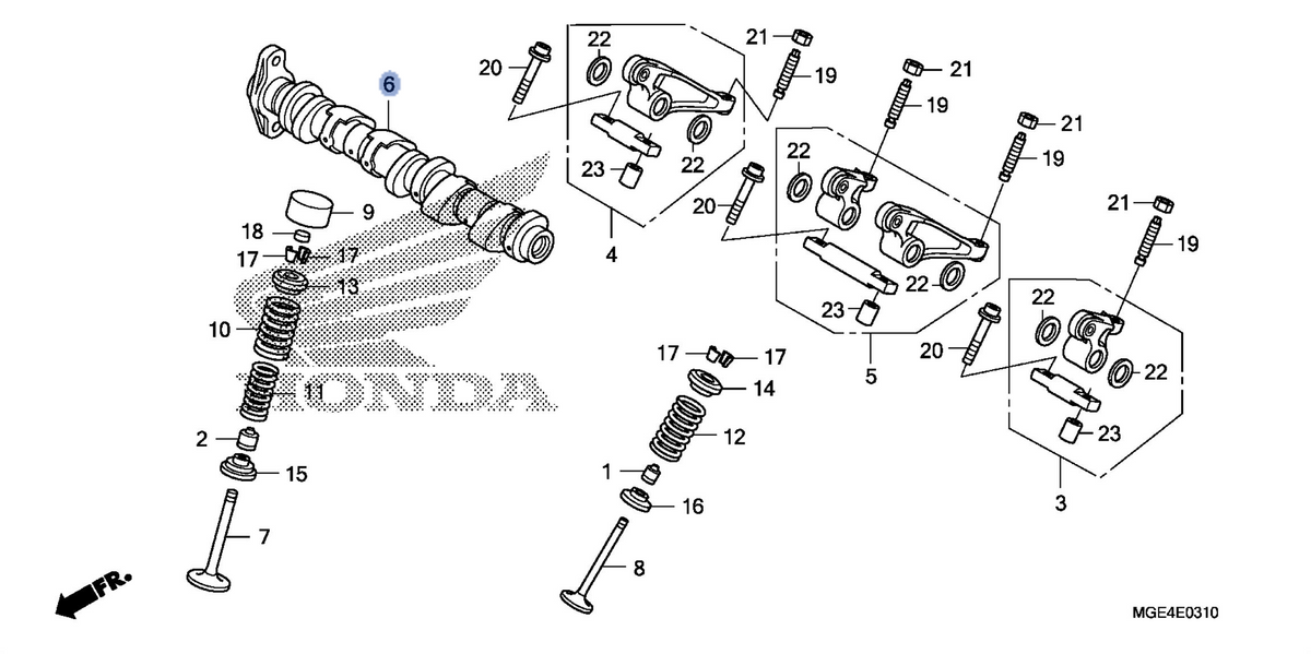 Honda OEM part 14120-MGE-000