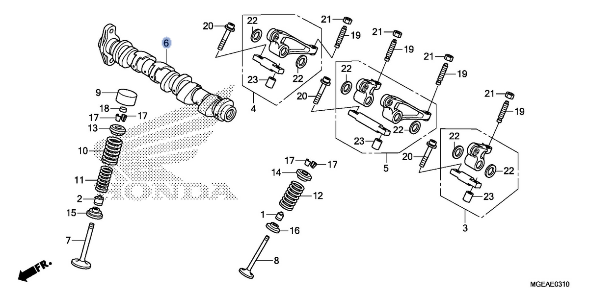 Honda OEM part 14120-MGE-010