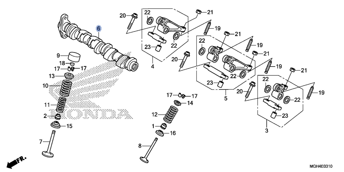 Honda OEM part 14120-MGH-640