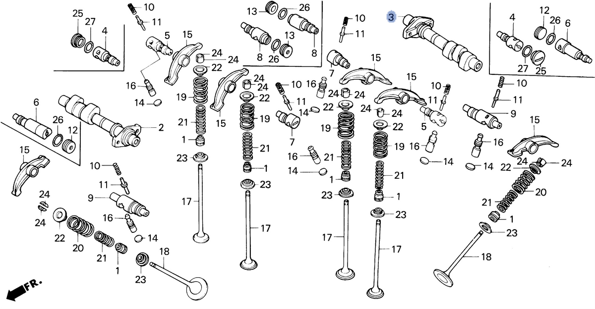 Honda OEM part 14121-MAH-000