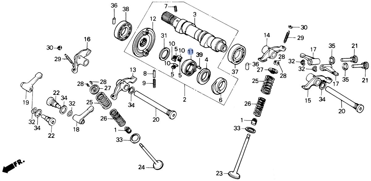 Honda OEM part 14121-MN1-670