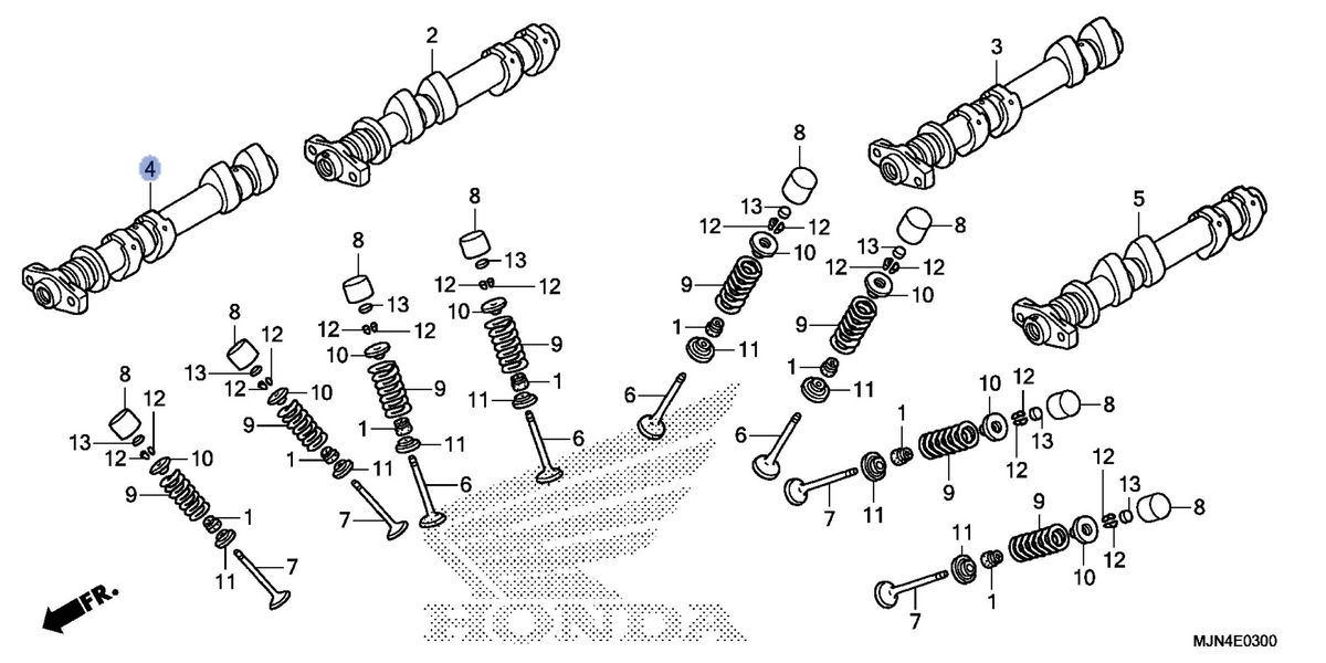 Honda OEM part 14130-MJN-A00