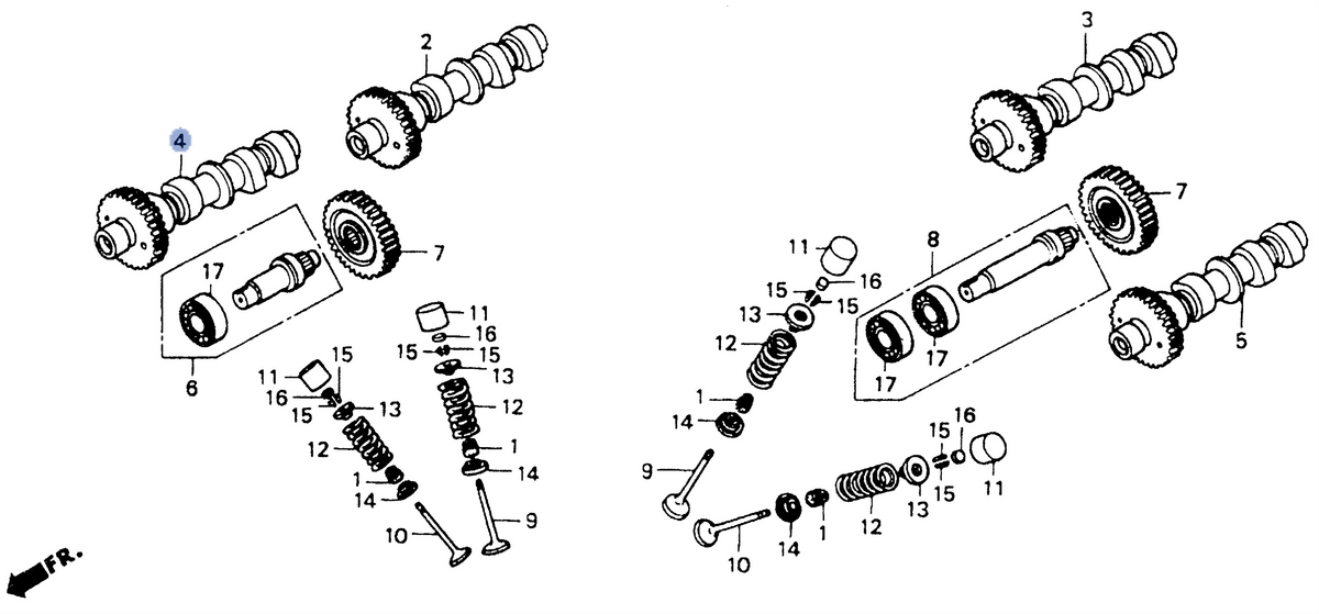 Honda OEM part 14130-MT3-730