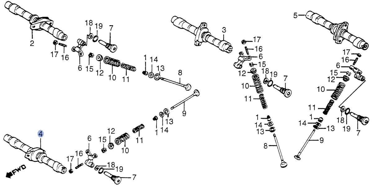 Honda OEM part 14131-MB0-010