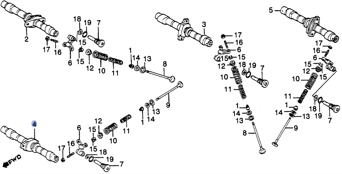 Honda OEM part 14131-MB2-305