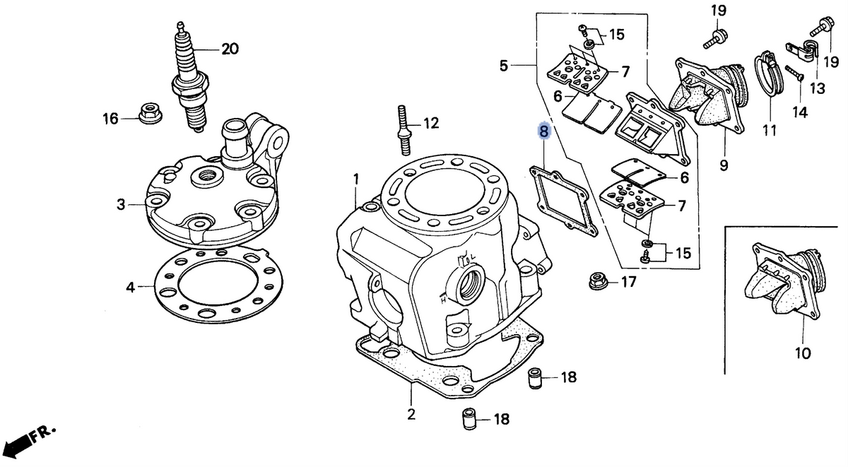 Honda OEM part 14132-KZ3-880