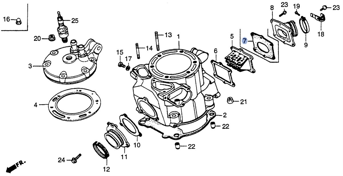 Honda OEM part 14133-KS7-306