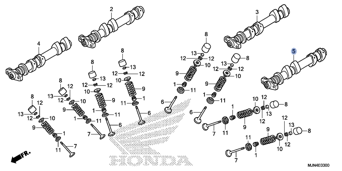 Honda OEM part 14140-MJN-A00