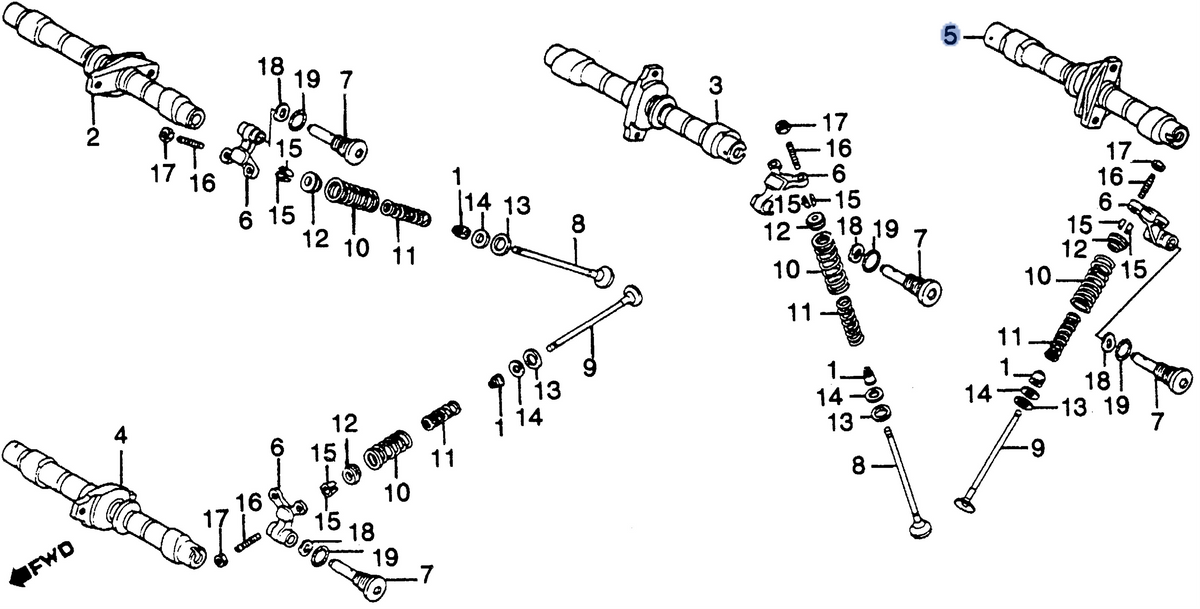 Honda OEM part 14141-MB2-305