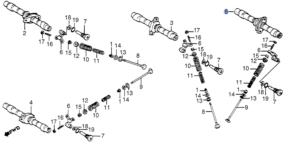 Honda OEM part 14149-MB0-305