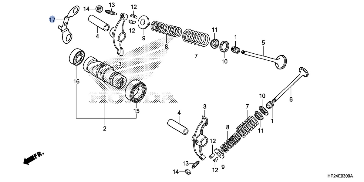 Honda OEM part 14151-GN5-910