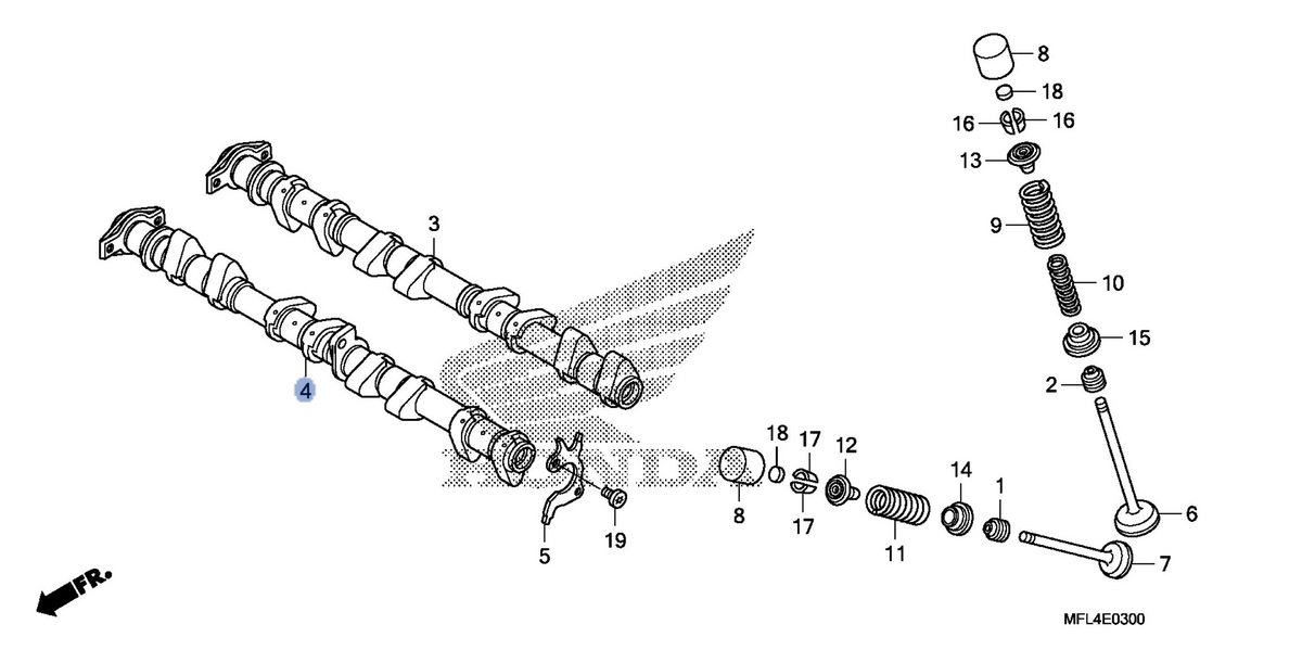 Honda OEM part 14210-MFL-000