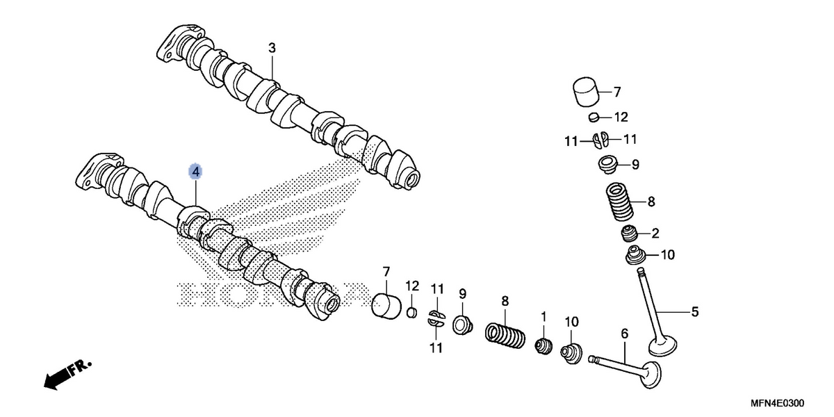 Honda OEM part 14210-MFN-D00