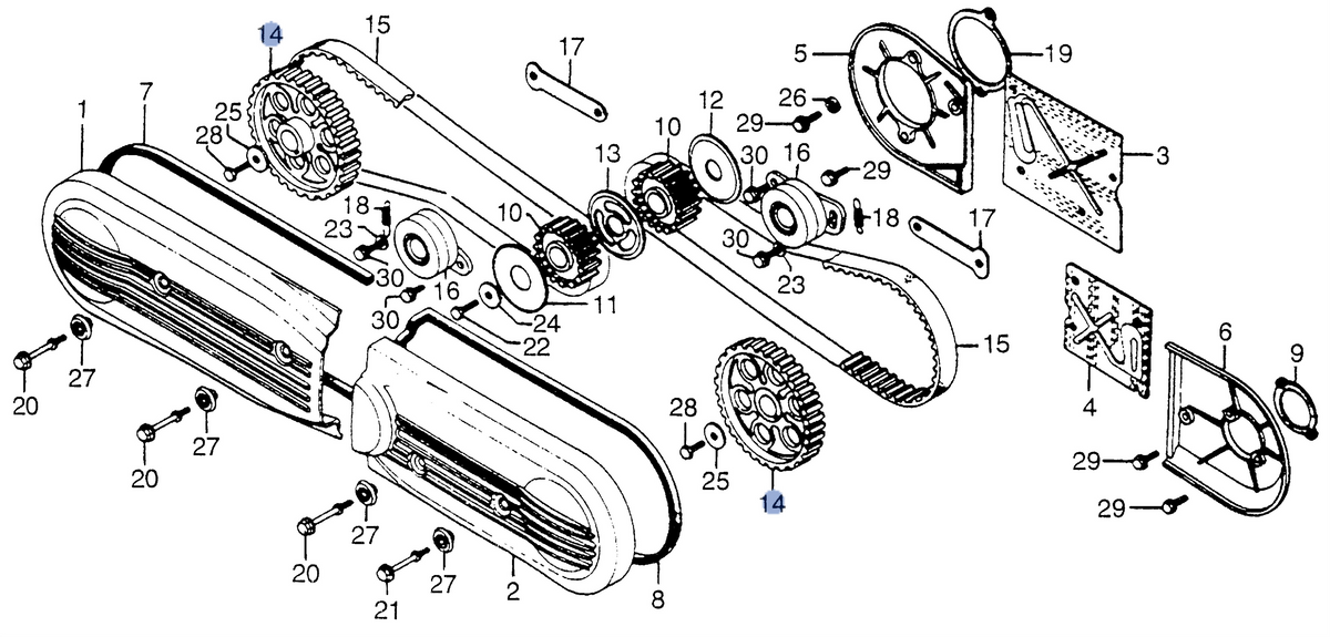 Honda OEM part 14211-PC1-505