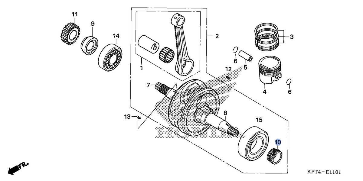 Honda OEM part 14311-KRM-840