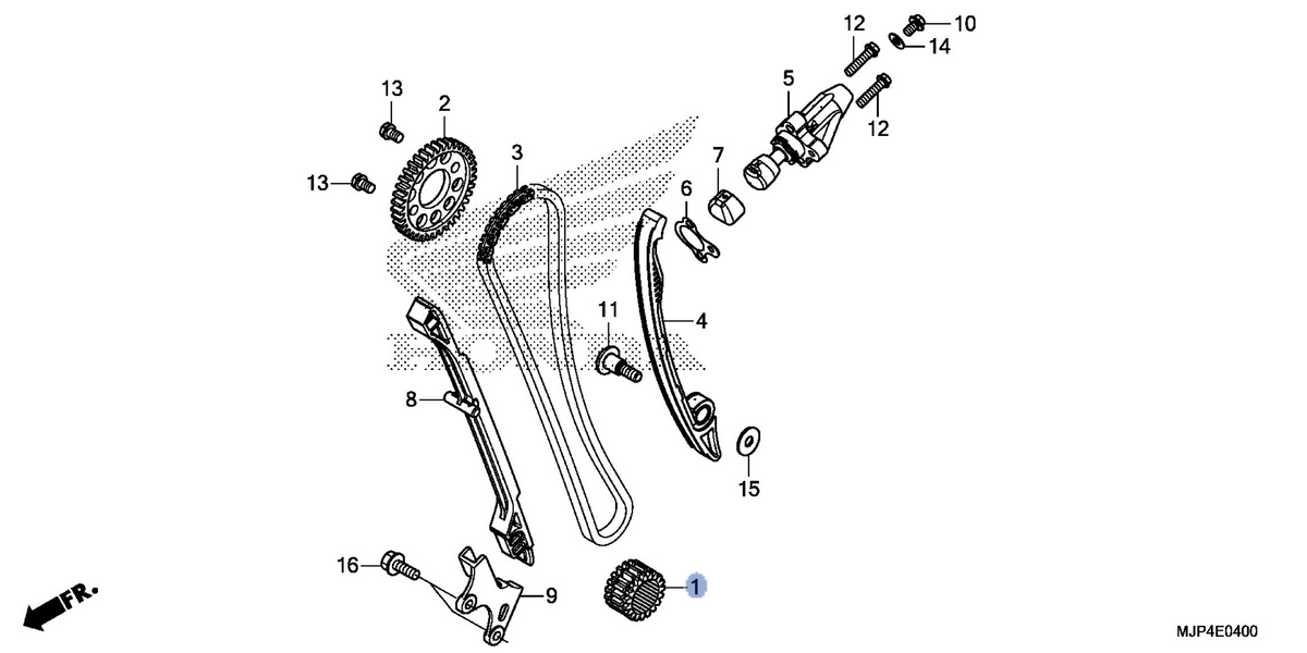 Honda OEM part 14311-MJP-G50