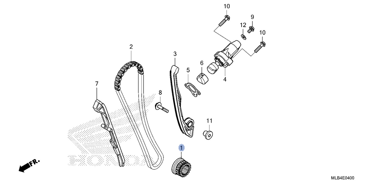 Honda OEM part 14311-MLB-D00