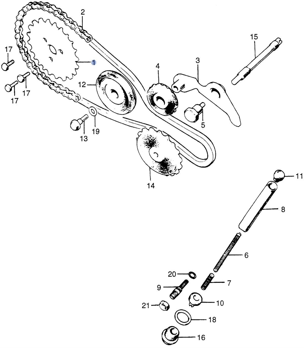 Honda OEM part 14321-035-010