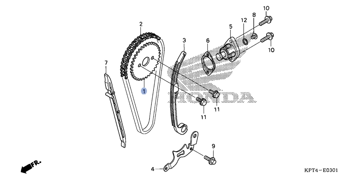 Honda OEM part 14321-KRM-840