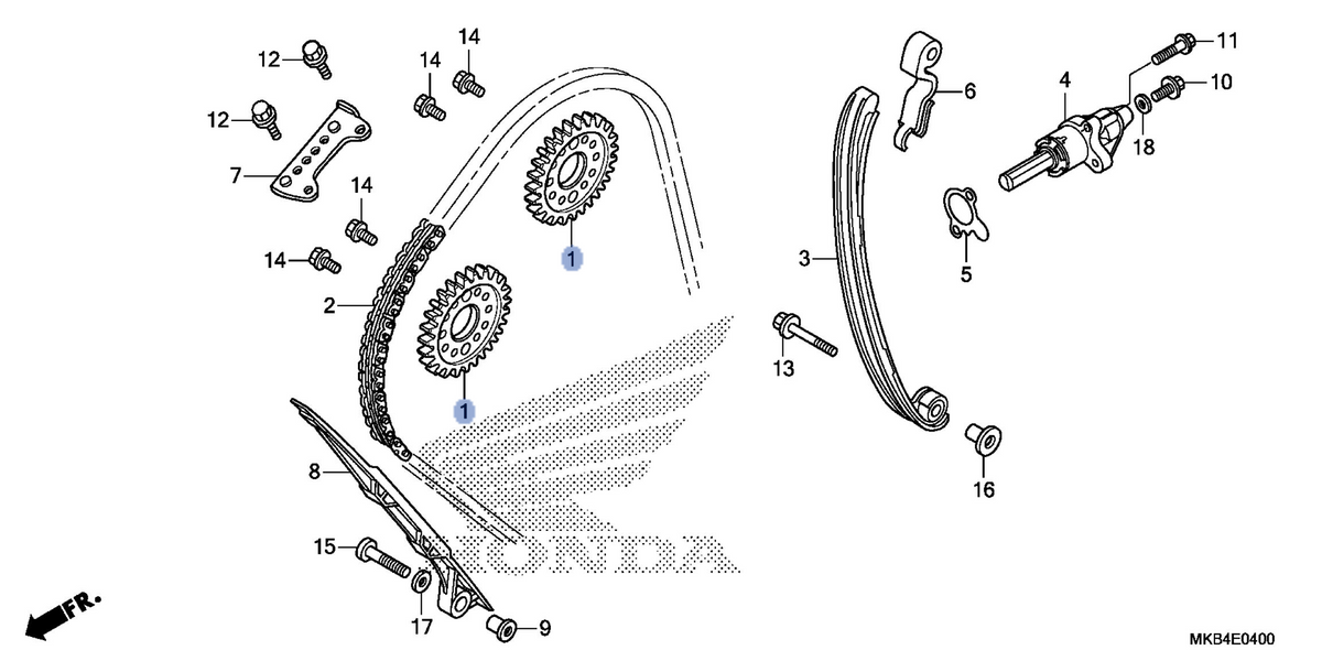Honda OEM part 14321-MFL-000