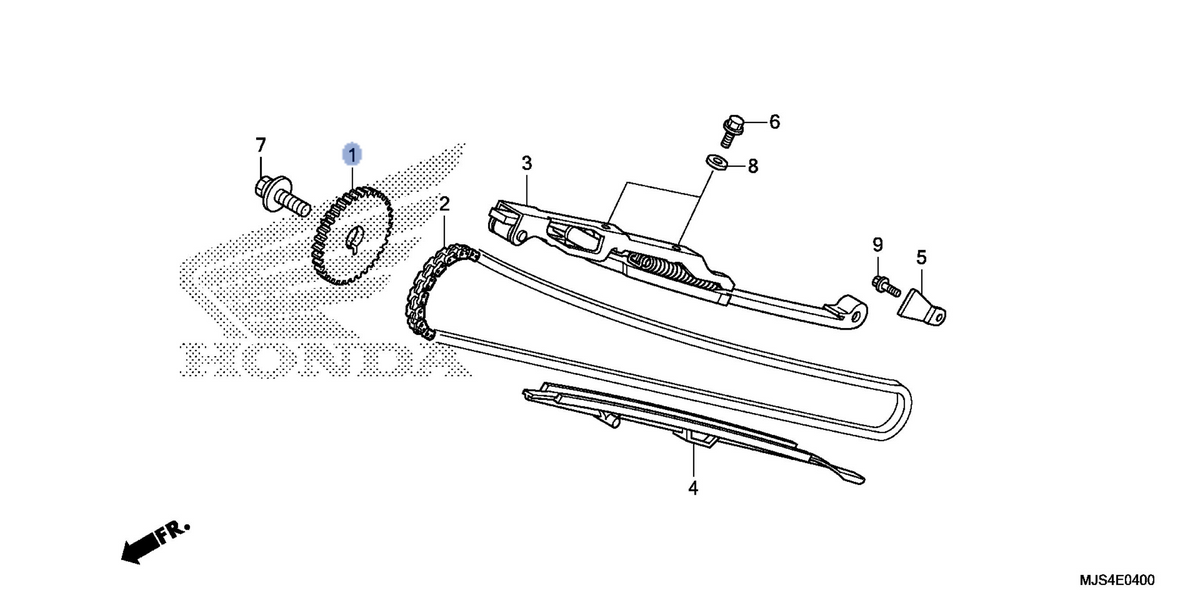Honda OEM part 14321-MJS-J20