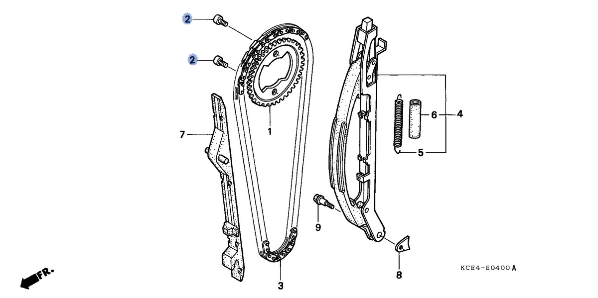 Honda OEM part 14322-MAN-620