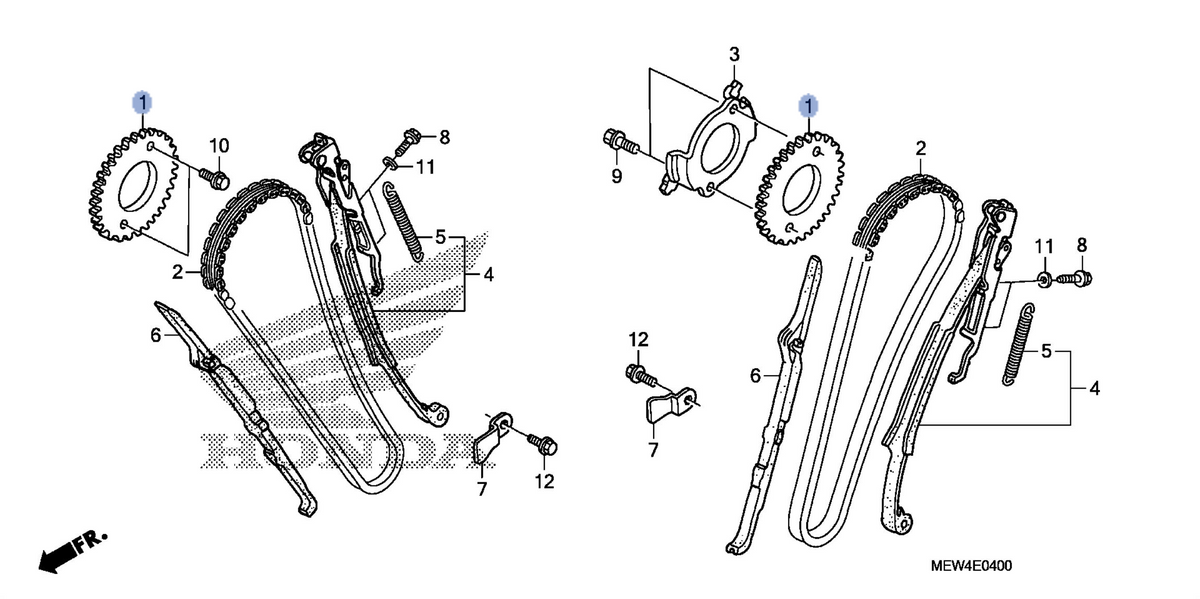 Honda OEM part 14322-MEW-920