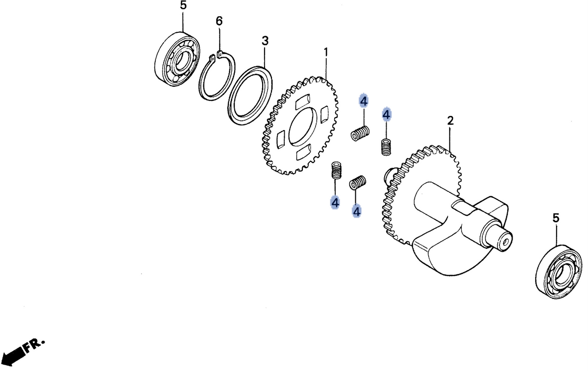 Honda OEM part 14333-MK4-601