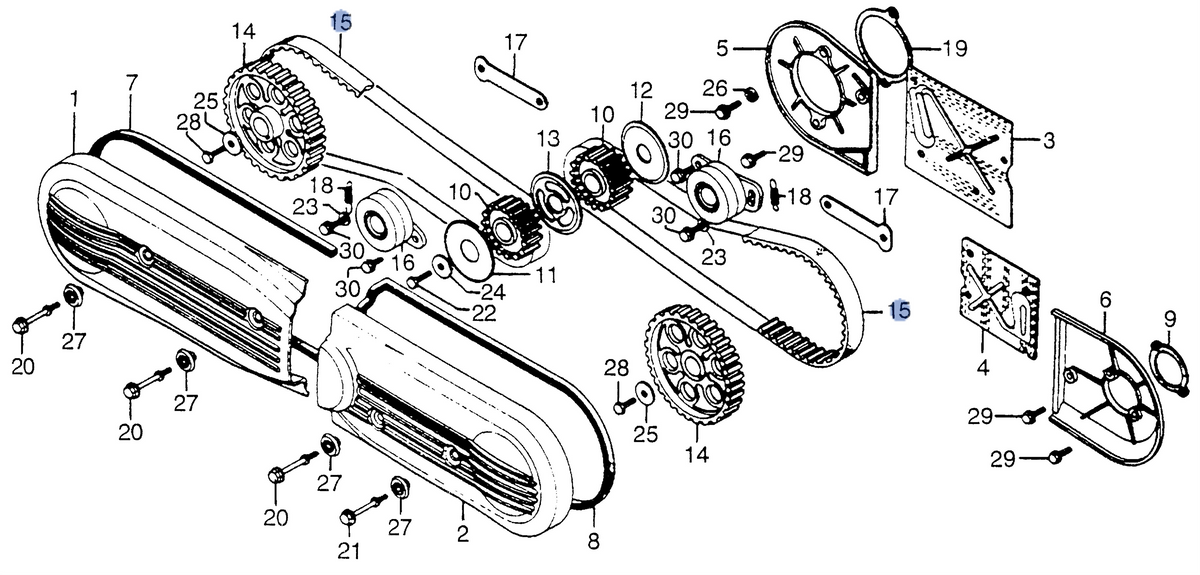Honda OEM part 14400-371-014